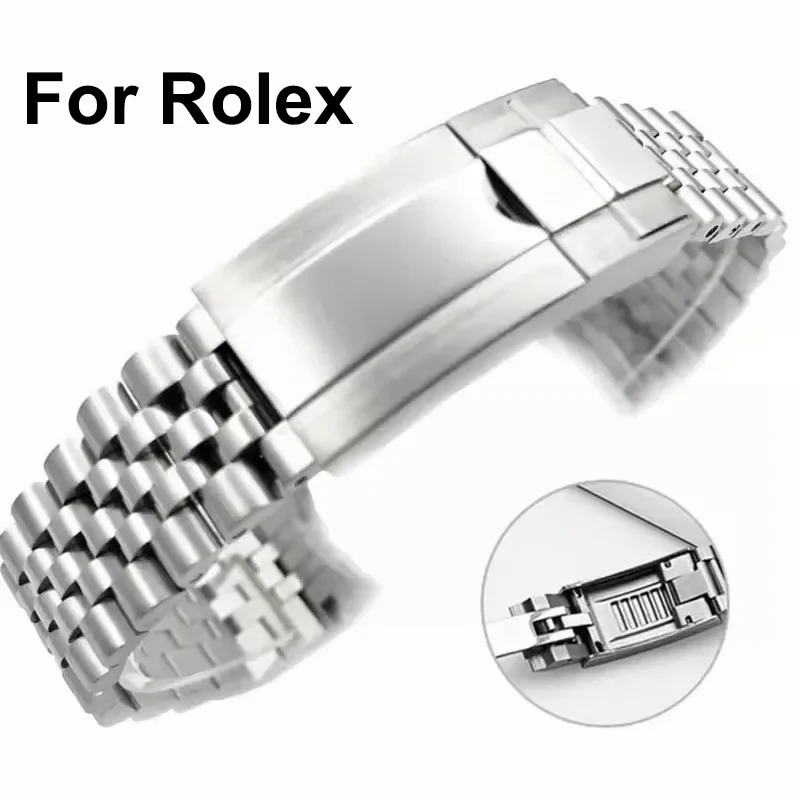 20mm Jubilee 904 Strap For Rol - Rolex Watch Datejust ulasan dan harga