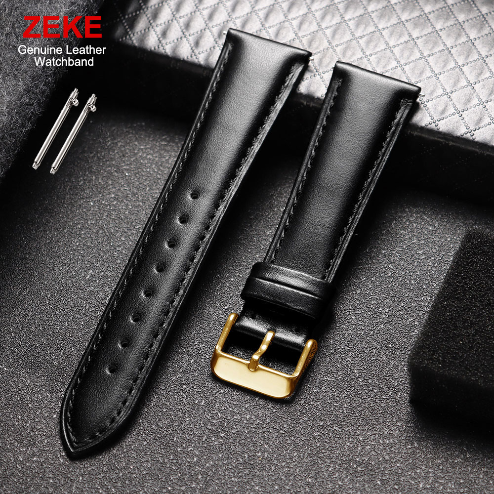 Genuine Leather Wristwatch Ban - Suede Strap Watch ulasan dan harga