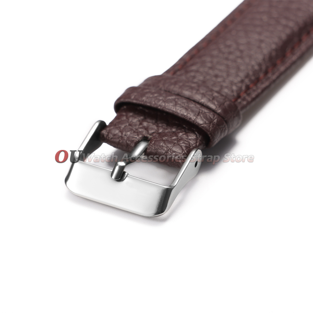 Lychee Pattern Leather Watchst - Suede Strap Watch ulasan dan harga