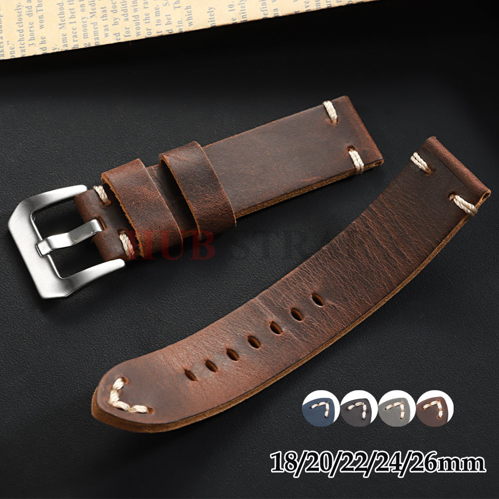 18mm 20mm 22mm 24mm 26mm Vinta - Suede Strap Watch ulasan dan harga