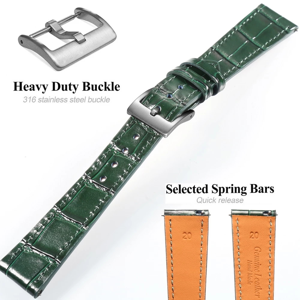 HEMSUT High Quality Genuine Le - Suede Strap Watch ulasan dan harga
