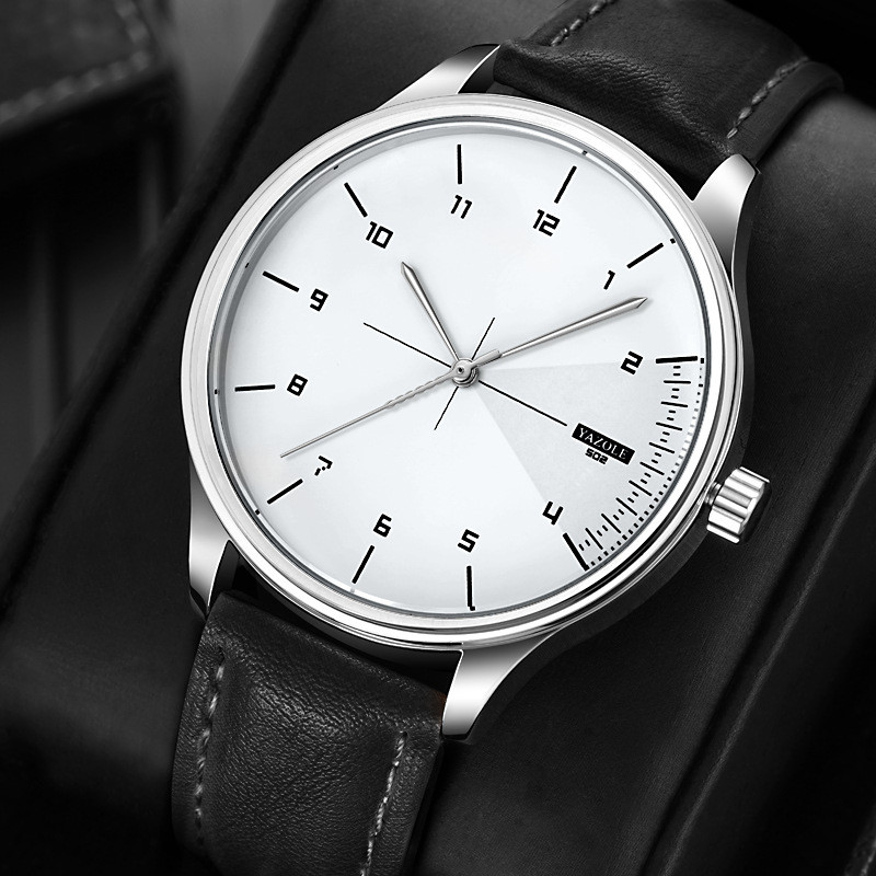 YAZOLE Men Watch Business Casu - Leather Watch Band Men ulasan dan harga