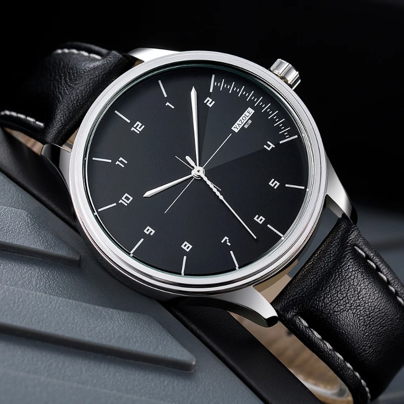 YAZOLE Men Watch Business Casu - Leather Watch Band Men ulasan dan harga