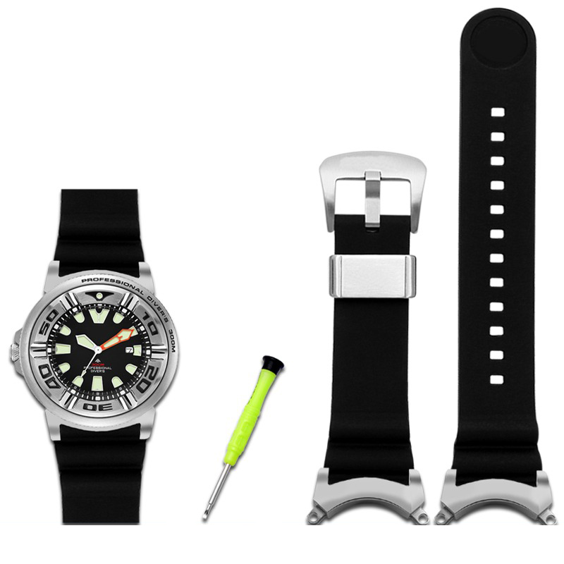 Modified Watchband For Citizen - Citizen Watch Promaster ulasan dan harga