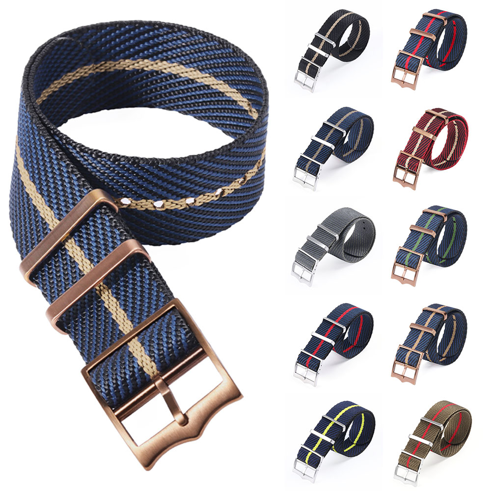Nylon Canvas Watch Band for Tu - Nato Strap Nylon ulasan dan harga